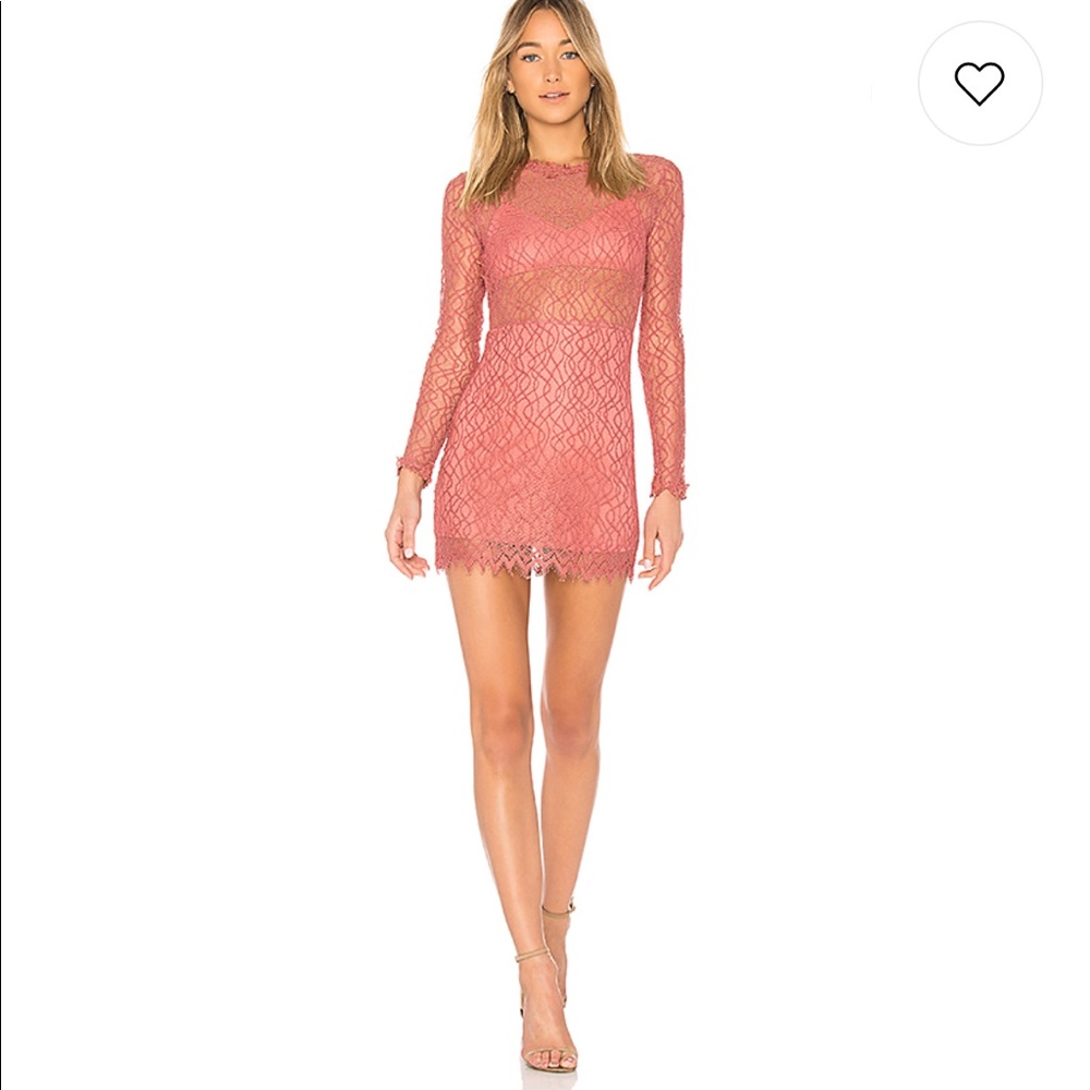 NBD MAUVE DRESS NEW